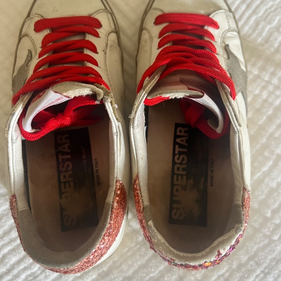Authentic Golden Goose Superstar pink glitter and gray - size 36 - Picture 5 of 9